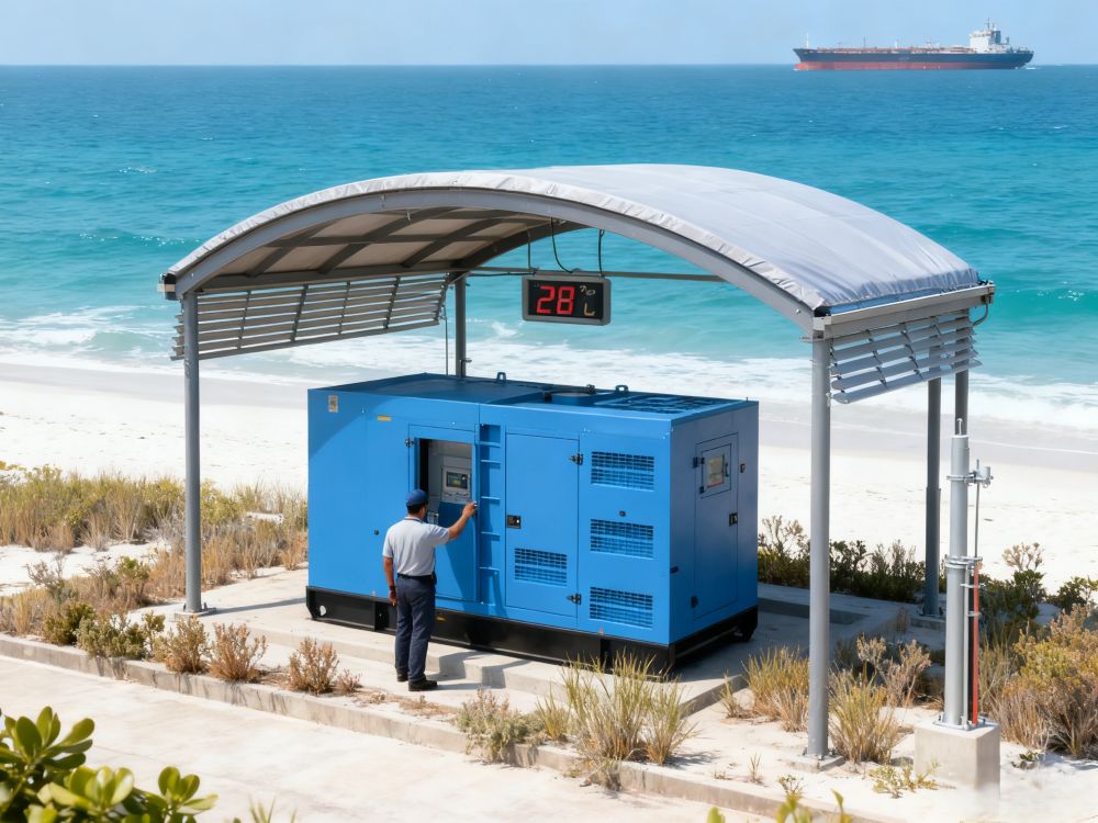 What is a generator awning?